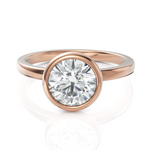 Load image into Gallery viewer, Solitaire Bezel Setting Diamond Ring (1.50 CT. Solitaire)
