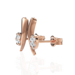 Load image into Gallery viewer, Heavenly Diamond Studded Earrings