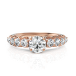 Load image into Gallery viewer, Glistening Classic Round Diamond Ring