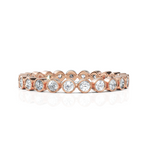 Load image into Gallery viewer, Alluring Round Bezel Setting Diamond Eternity Band