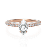 Load image into Gallery viewer, Imperial Marquise Cut Solitaire Diamond Ring (0.50 CT. Marquise)