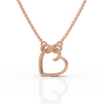 Load image into Gallery viewer, Infinity Love Diamond Pendant