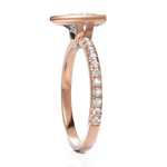 Load image into Gallery viewer, Trigon Trillion Cut Diamond Ring With Bezel Setting (1.50 CT. Trillion Cut)