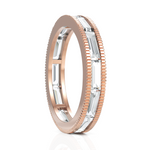Load image into Gallery viewer, Cluster Baguettes Diamond Eternity Band