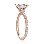 Load image into Gallery viewer, Eleanor Marquise Cut Solitaire Diamond Ring (2.00 CT. Marquise Cut)