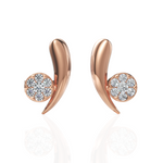 Load image into Gallery viewer, Heavenly Diamond Studded Earrings