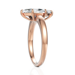 Load image into Gallery viewer, Solitaire Cascade Ring