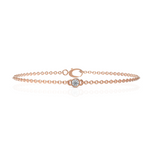 Load image into Gallery viewer, Solitary Round Cut Diamond Bracelet