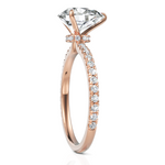 Load image into Gallery viewer, Dropping Pear Cut Solitaire Diamond Ring (2.00 CT. Pear Cut)