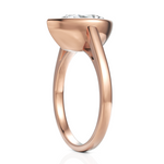 Load image into Gallery viewer, Tremendous Pear Cut Diamond Ring With Bezel Setting (2.50 CT. Solitaire)