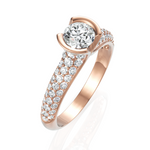 Load image into Gallery viewer, Prolific Unique Diamond Setting Ring