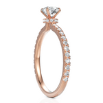 Load image into Gallery viewer, Superior Radiant Square Solitaire Diamond Ring (0.50 CT. Radiant Square Cut)