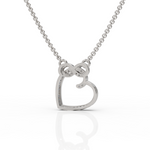 Load image into Gallery viewer, Infinity Love Diamond Pendant