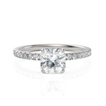 Load image into Gallery viewer, Glorious Radiant Square Diamond Ring (1.00 CT. Radiant Square)