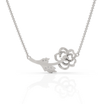 Load image into Gallery viewer, Paradise Flower Diamond Necklace