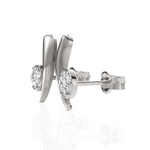 Load image into Gallery viewer, Heavenly Diamond Studded Earrings