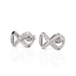 Load image into Gallery viewer, Eternal Infinity Diamond Earrings
