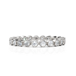 Load image into Gallery viewer, Alluring Round Bezel Setting Diamond Eternity Band