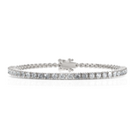 Load image into Gallery viewer, Everyday Round Cut Diamond Tennis Bracelet(0.067 Each)