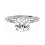 Load image into Gallery viewer, Stellar Radiant Square Cut Solitaire Diamond Wedding Ring (2.00 CT. Radiant Square)