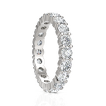 Load image into Gallery viewer, Stunning Round Cut Diamond Eternity Band