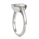 Load image into Gallery viewer, Tremendous Pear Cut Diamond Ring With Bezel Setting (2.50 CT. Solitaire)