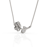 Load image into Gallery viewer, Paradise Flower Diamond Necklace