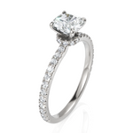 Load image into Gallery viewer, Glorious Radiant Square Diamond Ring (1.00 CT. Radiant Square)