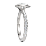 Load image into Gallery viewer, Remarkable Bezel Set Pear Cut Solitaire Ring (1.00 CT. Center Diamond)