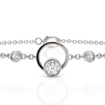 Load image into Gallery viewer, WHISPERING EMBRACE WILLOW DIAMOND BRACELET