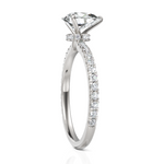 Load image into Gallery viewer, Dignified Pear Cut Solitaire Diamond Wedding Ring (1.00 CT. Pear Cut)