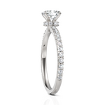 Load image into Gallery viewer, Latin Oval Cut Diamond Solitaire Ring (0.50 CT Oval)