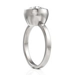 Load image into Gallery viewer, Epic Round Cut Diamond Ring with Bezel Setting (2.00 CT. Solitaire)