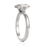 Load image into Gallery viewer, Asscher Cut Solitaire Diamond Ring With Bezel Setting (2.00 CT.)