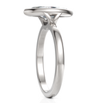 Load image into Gallery viewer, Striking Marquise Cut Diamond Solitaire Ring With Bezel Set (1.50 CT.)
