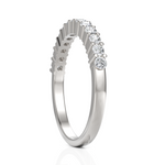 Load image into Gallery viewer, Glistening Classic Diamond Half Eternity Band