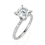 Load image into Gallery viewer, Gleaming Solitaire Princess Cut Diamond Ring (2.00 CT. Princess Cut)