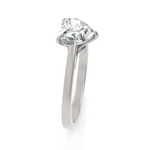 Load image into Gallery viewer, Solitaire Heart Diamond Ring