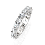 Load image into Gallery viewer, Stunning Round Cut Diamond Eternity Band