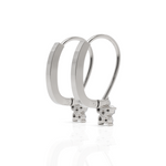 Load image into Gallery viewer, Fern Diamond Dropping Earrings