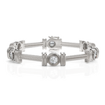 Load image into Gallery viewer, Distinctive Bold Diamond Bracelet