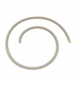 Load image into Gallery viewer, Lavish Round Cut Tennis Diamond Necklace