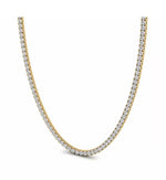 Load image into Gallery viewer, Lavish Round Cut Tennis Diamond Necklace