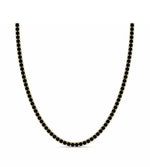 Load image into Gallery viewer, Attractive Round Cut Black Diamond Necklace (Natural Black Diamond)