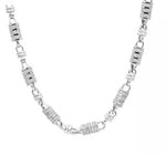Load image into Gallery viewer, Jazzy Diamond Necklace Chain For Men With Round Cut Diamonds