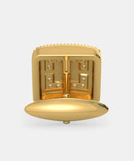 Load image into Gallery viewer, Elroy Yellow Gold Cufflinks With Round Cut Diamonds