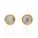 Load image into Gallery viewer, Dazzling Solitaire Stud Earrings