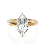 Load image into Gallery viewer, Solitaire Cascade Ring