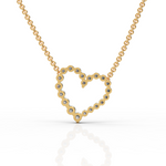 Load image into Gallery viewer, Glimmer Heart Diamond Pendant