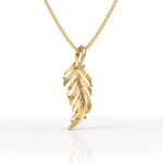 Load image into Gallery viewer, Tendril Fern Diamond Pendant ( Neck Chain Is Not A Part Of The Product And Can Be Bought Separately )